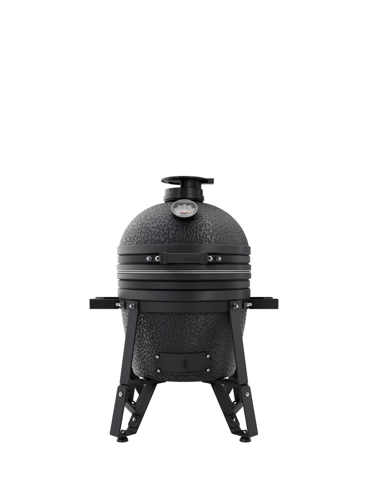 BSTRD. Compact portable kamado with carry handles