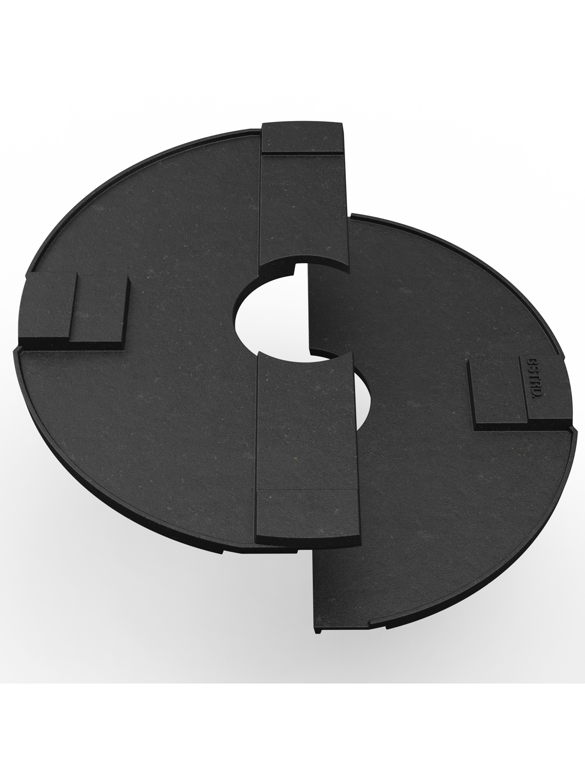 BSTRD. Shield cast iron heat deflector for the Large kamado