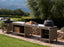 OFYR island with storage and kamado