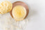 Body scrub with dried flowers