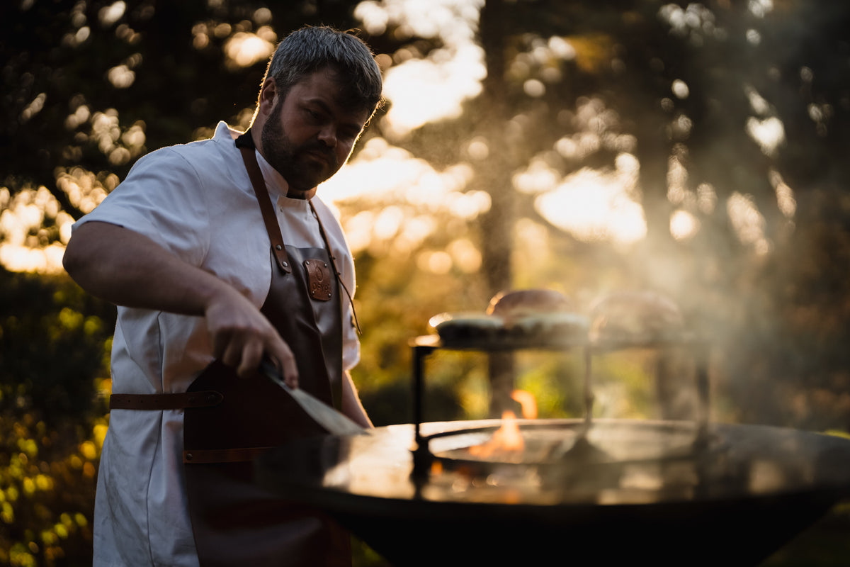 Made for cooking over fire.