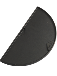 BSTRD. 180 cast iron griddle, half-moon, for the Large kamado